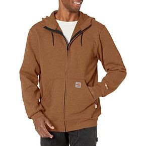 سويت شيرت Carhartt الرجالي ذو القوة المقاومة للهب فضفاض ومتوسط ​​الوزن بسحاب كامل in Saudi Arabia