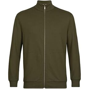 Icebreaker Merino Men's Central Long Sleeve Full-Zip Casual Wool Lounge Sweatshirt in Saudi Arabia