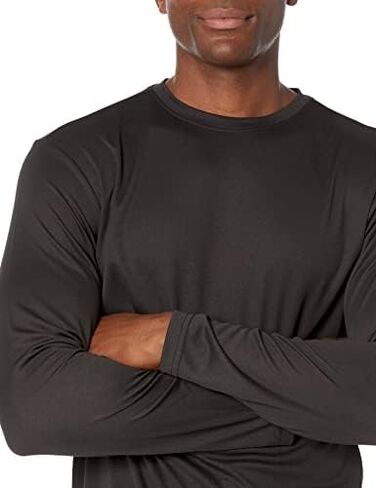 Amazon Essentials Men's Performance Tech Long-Sleeve T-Shirt in Saudi Arabia