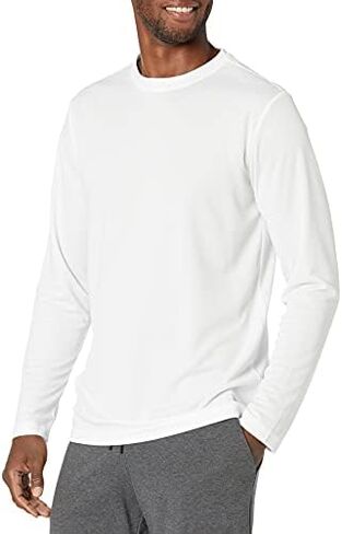 Amazon Essentials Men's Performance Tech Long-Sleeve T-Shirt in Saudi Arabia