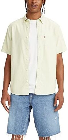 Levi's Men's Classic 1 Pocket-Short Sleeve Shirt in Saudi Arabia