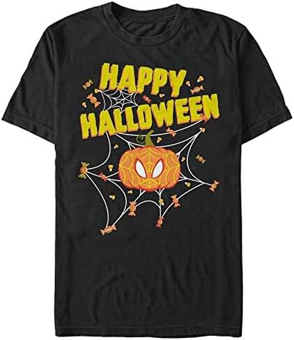 Marvel Big & Tall Classic Candy Web Men's Tops Short Sleeve Tee Shirt in Kuwait