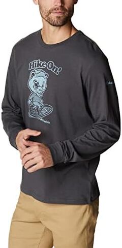 Columbia Men's Apres Lifestyle Graphic Long Sleeve in Saudi Arabia