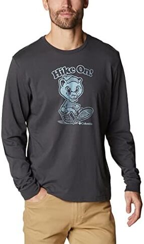 Columbia Men's Apres Lifestyle Graphic Long Sleeve in Saudi Arabia
