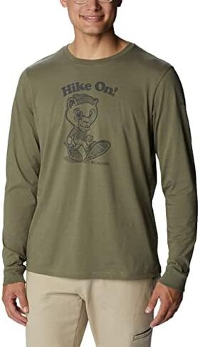 Columbia Men's Apres Lifestyle Graphic Long Sleeve in Saudi Arabia