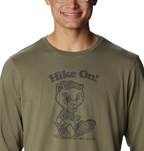 Columbia Men's Apres Lifestyle Graphic Long Sleeve in Saudi Arabia