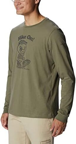 Columbia Men's Apres Lifestyle Graphic Long Sleeve in Saudi Arabia