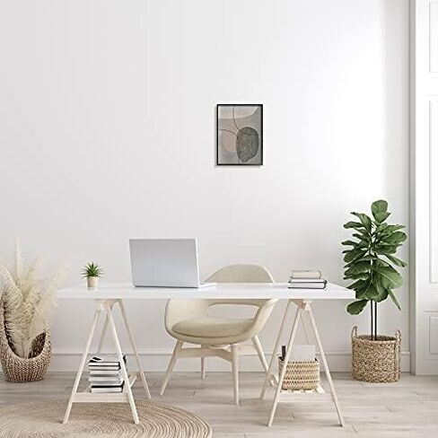 Stupell Industries Gray Pebble Like Shapes with Abstract Pattern, Designed by JJ Design House LLC Wall Plaque, 10 x 15, Grey in Saudi Arabia