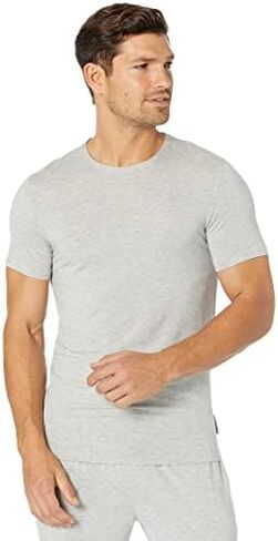 Calvin Klein Men's Ultra-Soft Modern Modal Lounge Crewneck T-Shirt in Saudi Arabia