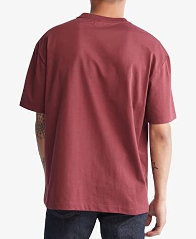 Calvin Klein Men's Relaxed Fit Ck Logo Crewneck T-Shirt in Saudi Arabia