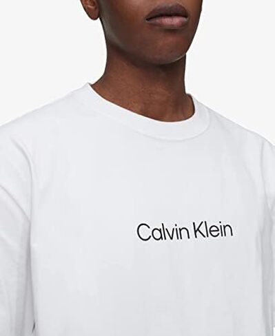 Calvin Klein Men's Relaxed Fit Ck Logo Crewneck T-Shirt in Saudi Arabia