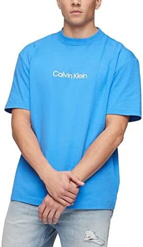 Calvin Klein Men's Relaxed Fit Ck Logo Crewneck T-Shirt in Saudi Arabia