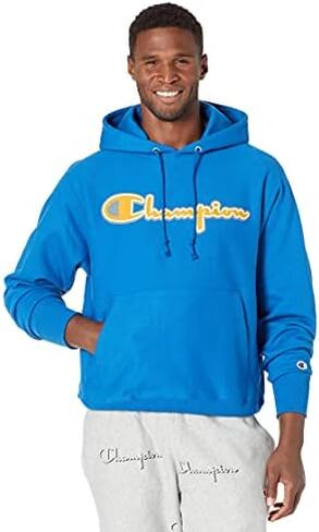 Champion Men's Reverse Weave Pullover Script Logo in Saudi Arabia