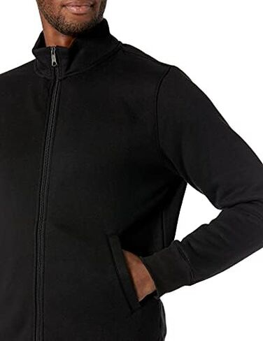 Amazon Essentials Men's Full-Zip Fleece Mock Neck Sweatshirt in Saudi Arabia