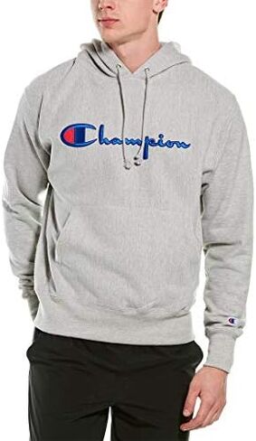 Champion Men's Reverse Weave Pullover Script Logo in Saudi Arabia