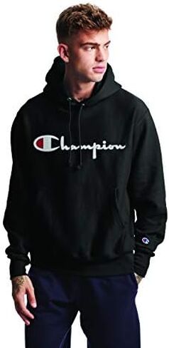 Champion Men's Reverse Weave Pullover Script Logo in Saudi Arabia