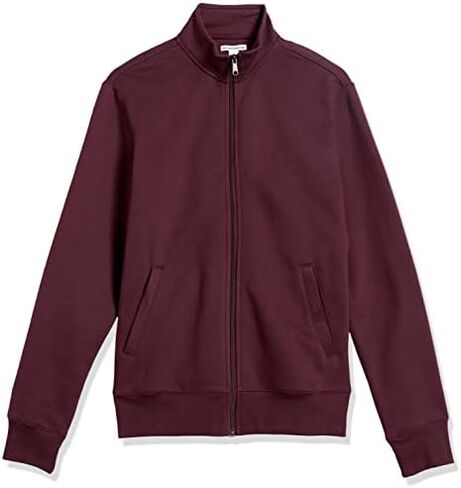 Amazon Essentials Men's Full-Zip Fleece Mock Neck Sweatshirt in Saudi Arabia