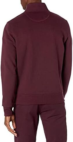 Amazon Essentials Men's Full-Zip Fleece Mock Neck Sweatshirt in Saudi Arabia