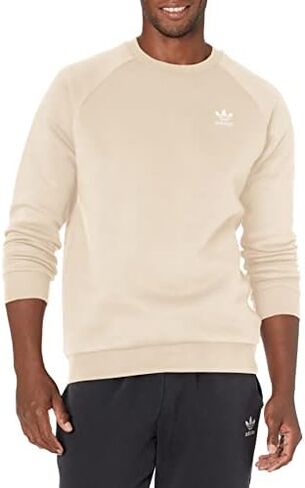 adidas Originals Men's Adicolor Essentials Trefoil Crewneck Sweatshirt in Saudi Arabia