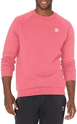 adidas Originals Men's Adicolor Essentials Trefoil Crewneck Sweatshirt in Saudi Arabia