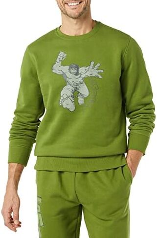 Amazon Essentials Disney | Marvel | Star Wars Men's Fleece Crewneck Sweatshirt in Saudi Arabia