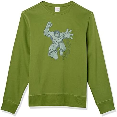 Amazon Essentials Disney | Marvel | Star Wars Men's Fleece Crewneck Sweatshirt in Saudi Arabia