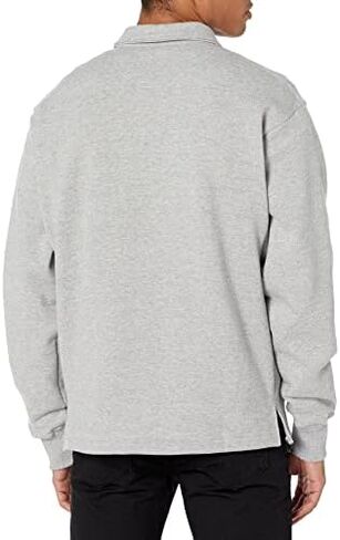 Champion Men's Powerblend Open Hem Rugby, C Logo in Saudi Arabia