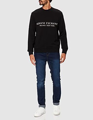 A|X ARMANI EXCHANGE Men's Pullover City Sweatshirt in Saudi Arabia