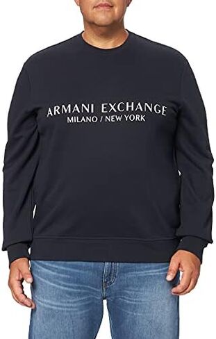 A|X ARMANI EXCHANGE Men's Pullover City Sweatshirt in Saudi Arabia
