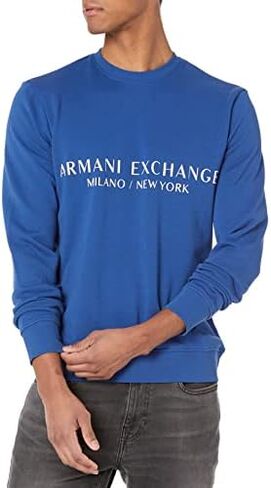 A|X ARMANI EXCHANGE Men's Pullover City Sweatshirt in Saudi Arabia