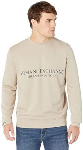 A|X ARMANI EXCHANGE Men's Pullover City Sweatshirt in Saudi Arabia