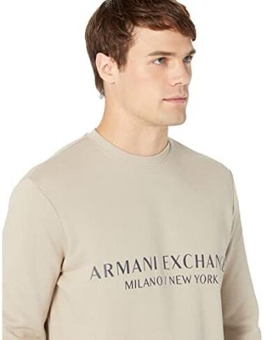 A|X ARMANI EXCHANGE Men's Pullover City Sweatshirt in Saudi Arabia