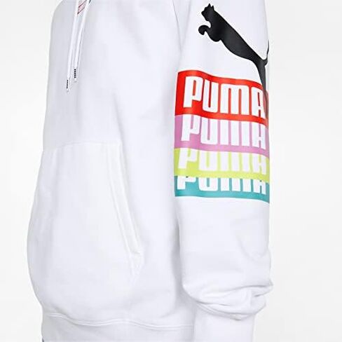PUMA Men's Brand Love Multiplacement Hoodie in Saudi Arabia