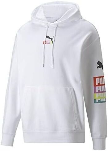PUMA Men's Brand Love Multiplacement Hoodie in Saudi Arabia