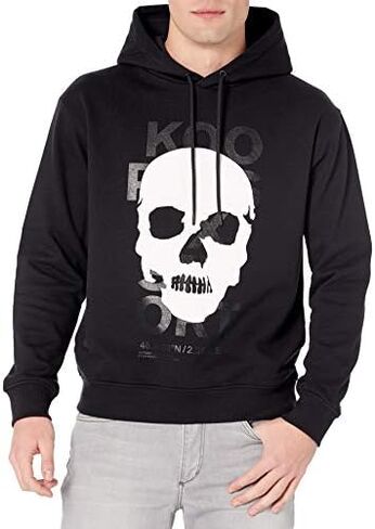 The Kooples Round Neck, Fleece Pullover Sweatshirt in Saudi Arabia
