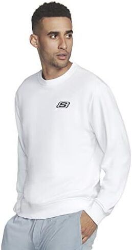 Skechers Men's Heritage Ii Crewneck Pullover Sweatshirt in Saudi Arabia