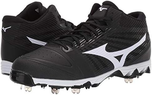 حذاء البيسبول الرجالي 9-Spike Ambition Mid Metal Cleat من Mizuno in Saudi Arabia