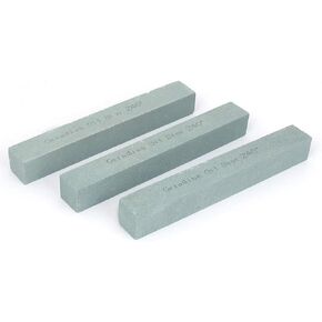 3 قطع من ملحقات وأجزاء ووسائط قاذف الرمل من Aexit 150 مم × 20 مم × 20 مم، مواد كاشطة بوريد خضراء مربعة لتلميع الحجر الزيتي، أداة تفجير الرمل والمواد الكاشطة 240 حبيبة in Kuwait