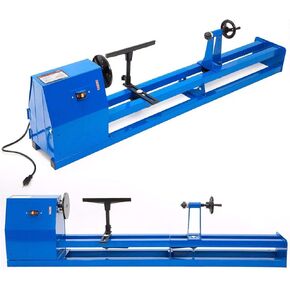 ستارك 1/2HP 40 بوصة مخرطة الخشب الكهربائية (14 بوصة × 40 بوصة) مخرطة الخشب الفوقية 4 سرعات قابلة للتعديل in Kuwait