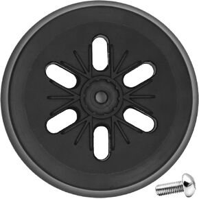 استبدال وسادة الصنفرة مقاس 6 بوصات، استبدال وسادة دعم ماكينة الصنفرة بخطاف وحلقة RS6046، متوافقة مع أجهزة الصنفرة المدارية Bosch ROS65VC 1250DEVS 3727DVS 3727DEVS in Kuwait