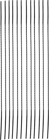 Olson Saw DT43300 0.023 by 0.011-Inch 37 TPI Double Tooth Scroll Saw Blade in Kuwait