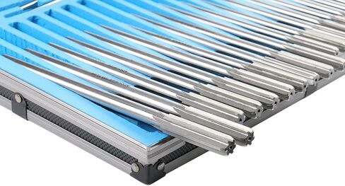 حجم مخرطة دبوس وتد من Accusize Industrial Tools: 0.1230 بوصة حتى 0.4995 بوصة، مجموعة مخرطة رمي ممتازة HSS M2، قطع باليد اليمنى، مجموعة 7 قطع، 5528-ST00 in Kuwait