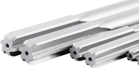 حجم مخرطة دبوس وتد من Accusize Industrial Tools: 0.1230 بوصة حتى 0.4995 بوصة، مجموعة مخرطة رمي ممتازة HSS M2، قطع باليد اليمنى، مجموعة 7 قطع، 5528-ST00 in Kuwait