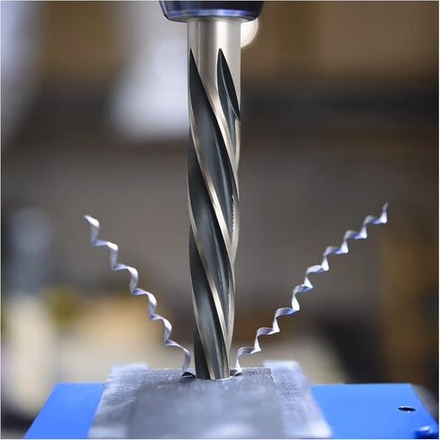 مخرطة بناء/جسر 7/16 بوصة مع ساق 1/2 بوصة، 3 ساق مسطحة، فولاذ ممتاز عالي السرعة in Kuwait