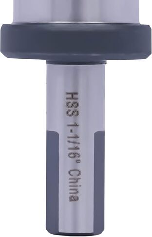 مخرطة بناء/جسر 7/16 بوصة مع ساق 1/2 بوصة، 3 ساق مسطحة، فولاذ ممتاز عالي السرعة in Kuwait