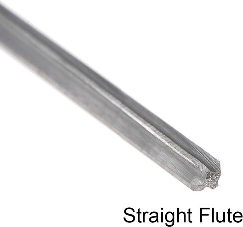 uxcell 2mm Chucking Reamer, Tungsten Carbide Lathe Machine Reamer H7 4 Straight Flutes, Round Shank Milling Cutting Tool, for Stainless Steel Alloy Copper Metal in Saudi Arabia
