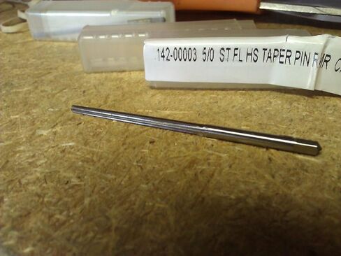 #5/0 HIGH Speed Steel Straight Flute Taper PIN Reamer in Saudi Arabia