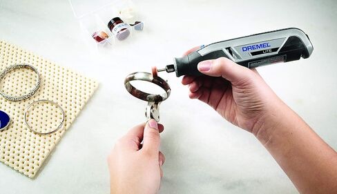 Dremel 160-Piece Rotary Tool Accessory Kit with EZ Lock Technology - 1/8" Shank - Cutting Bits, Polishing Wheel and Compound, Sanding Drums & Disc (710-08) in Saudi Arabia