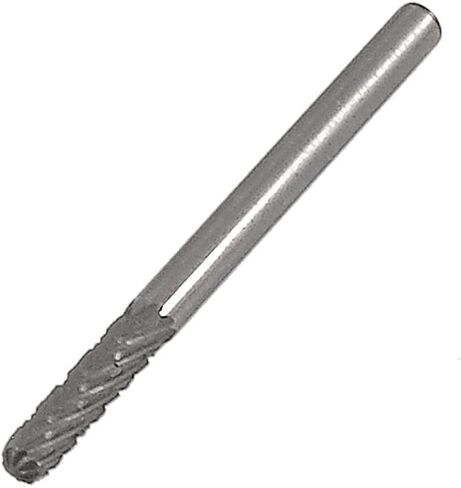 Aexit 3mm 1/8" Rotary Tool Accessories Twisted Flute Hard Alloy Rotary File Blades Drilling Tool in Saudi Arabia