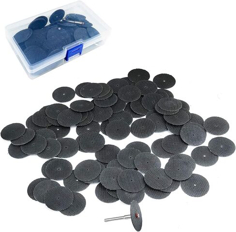 101PCS Power Rotary Tool Cutting Wheels, Resin Cutting Discs 1/8inch Mandrel Fiberglass Reinforced Cut Off Wheel in Kuwait